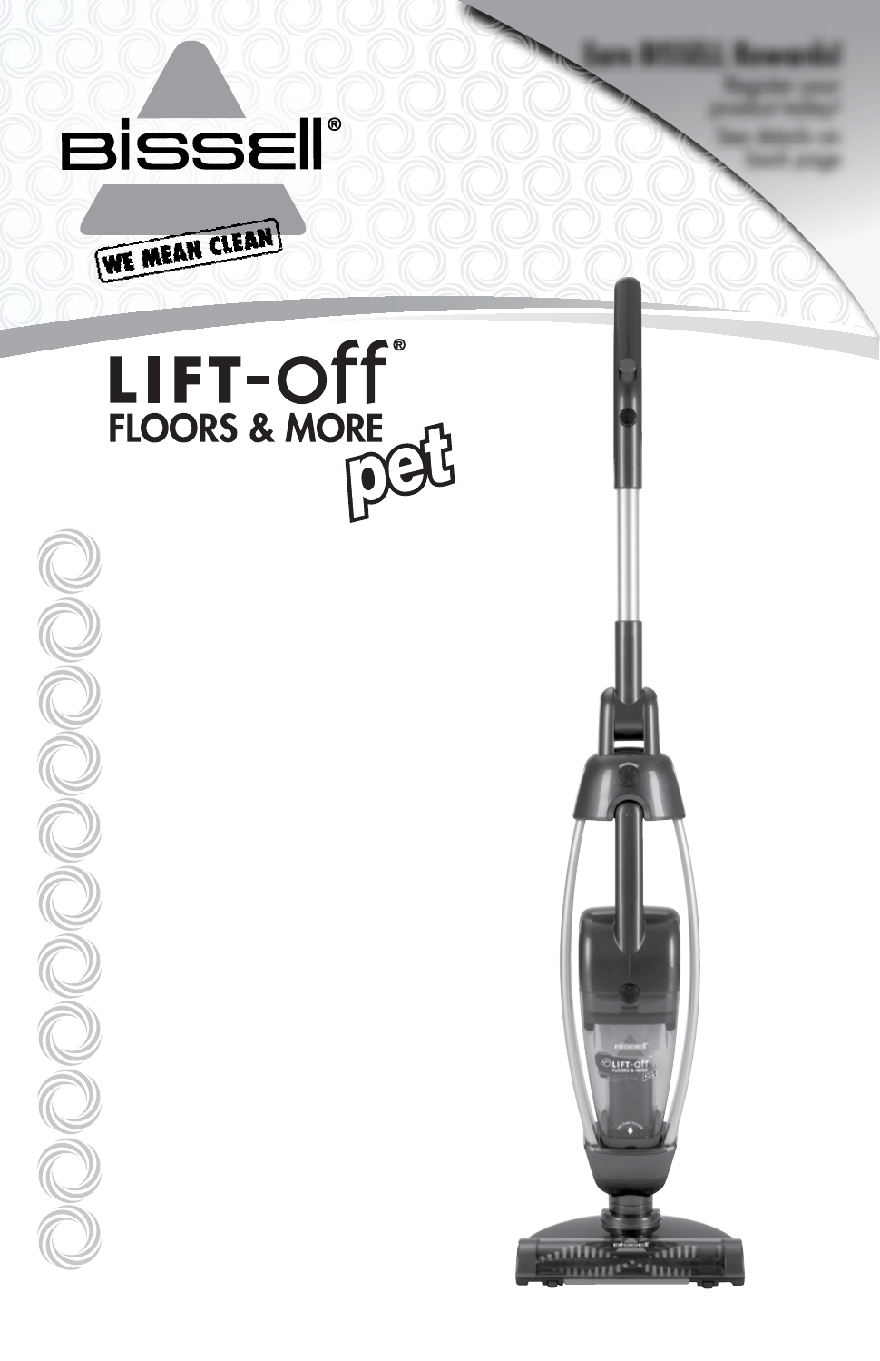 Bissell Lift Off Pet User Manual